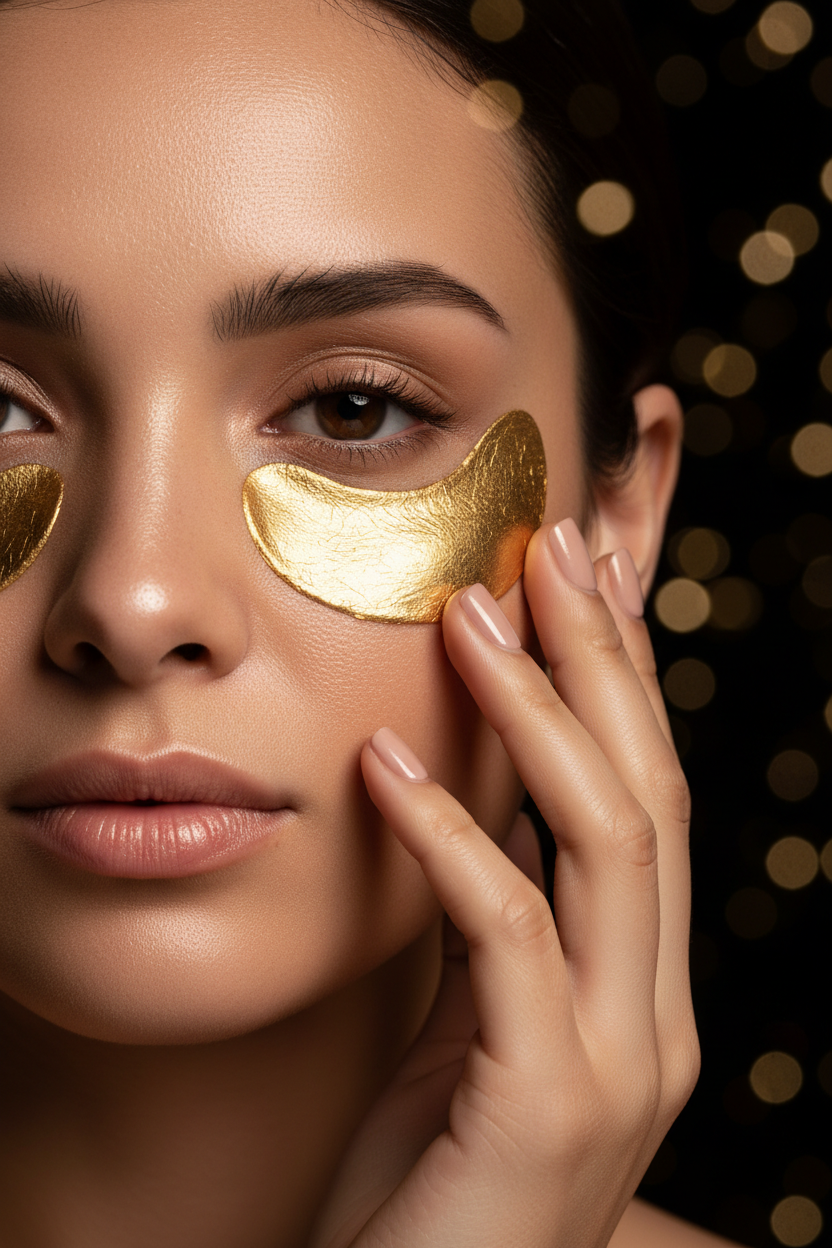 Bella Beauty Gold Eye Patches Campaign